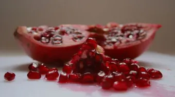 كيف نجفف قشر الرمان