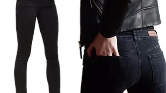 طريقة صبغ بنطلون جينز أسود