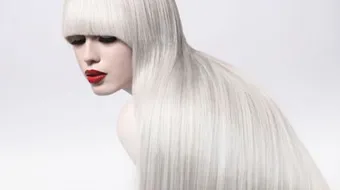 طريقة صبغ الشعر أشقر ثلجي