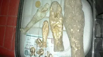 كيفية استخراج الآثار الفرعونية من باطن الأرض