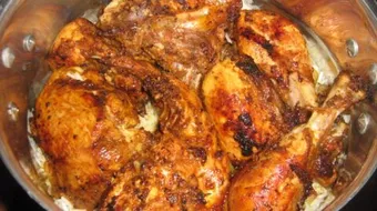 طريقة قلي الدجاج