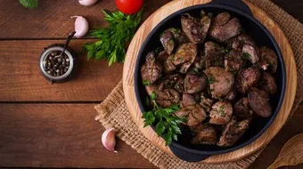 طريقة شوي كبدة الدجاج بالفرن