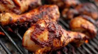 طريقة شوي الفراخ على الفحم