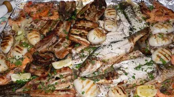 طريقة شوي السمك في البيت