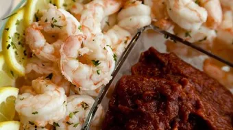 طريقة شوي الجمبري بالفرن