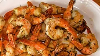 طريقة شوي الجمبري في الفرن