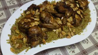 طريقة الجريش بالدجاج