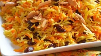 طريقة عيش بالزعفران