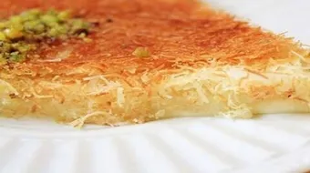 طريقة عمل صينية كنافة بالمهلبية