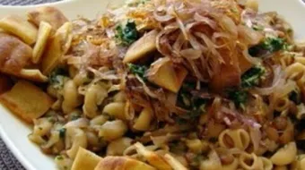 طريقة عمل حراق أصبعه بالمعكرونة