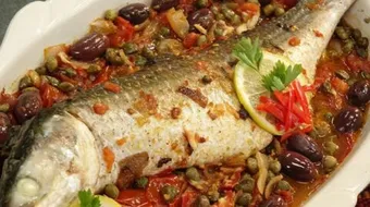 طريقة عمل صينية السمك