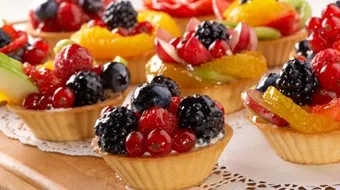 طريقة عمل تورتة الفواكه