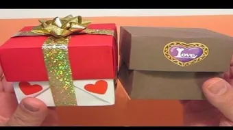 كيف تصنع علبة هدايا