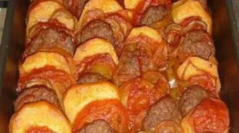 طريقة عمل صينية الكفتة