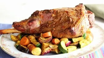 طريقة عمل فخدة ضاني فى الفرن