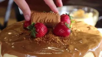 طريقة عمل كيكة اللوتس