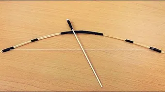 كيف تصنع سهم يدوي