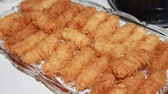 طريقة عمل كنافة محمرة