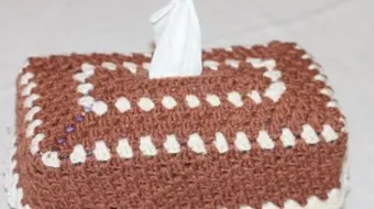 طريقة عمل علبة للمناديل