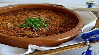 طريقة عمل طاجن لسان عصفور بالكبد والقوانص