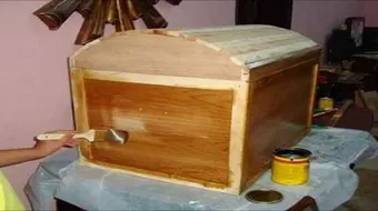 كيف تصنع صندوق خشبي