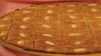 طريقة عمل هريسة اللوز