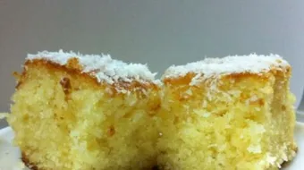 طريقة عمل كيكة البسبوسة