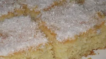 طريقة صنع البسبوسة بجوز الهند