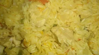 طريقة عمل رز بشاور