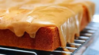 طريقة عمل كيك الكراميل