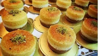 طريقة عمل تشيز بسبوسة