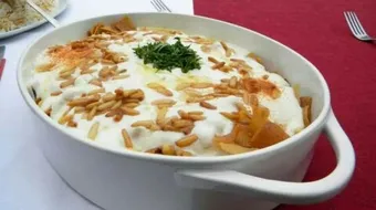 طريقة عمل فتة الدجاج دون أرز