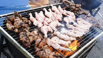 طريقة عمل دجاج على الفحم