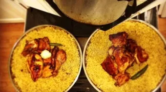 طريقة عمل كبسة الدجاج في قدر الضغط