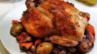 طريقة عمل الدجاج المحشي بالخضار