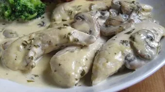 طريقة عمل الدجاج بالكريمة