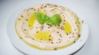 كيفية عمل حمص بطحينة