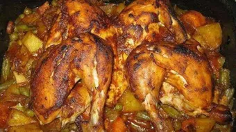 طريقة عمل الفراخ بالبصل