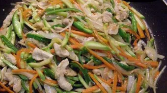 طريقة عمل خضار صيني