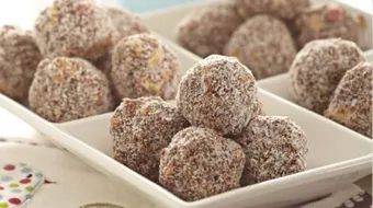 طريقة عمل كرات الشوكولاتة