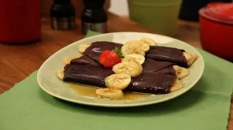 كيفية صنع كريب الشوكولاتة