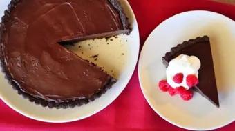 طريقة عمل تارت الشوكولاتة