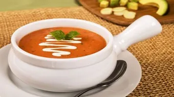 كيفية عمل شوربة الطماطم بالكريمة