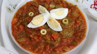 طريقة عمل شكشوكة الباذنجان