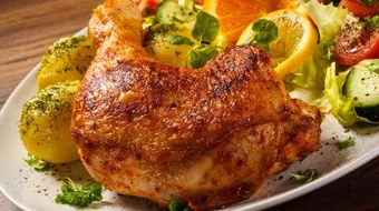 طريقة عمل الدجاج المحمر بالفرن