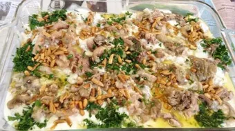 طريقة عمل فتة الكوارع