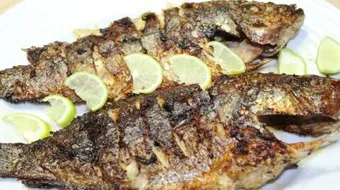 طريقة عمل السمك البلطي المشوي