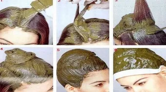 طريقة عمل حناء للشعر الجاف