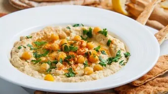 طريقة عمل حمص بطحينة