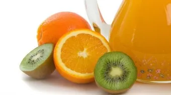 طريقة عمل عصير الكيوي والبرتقال